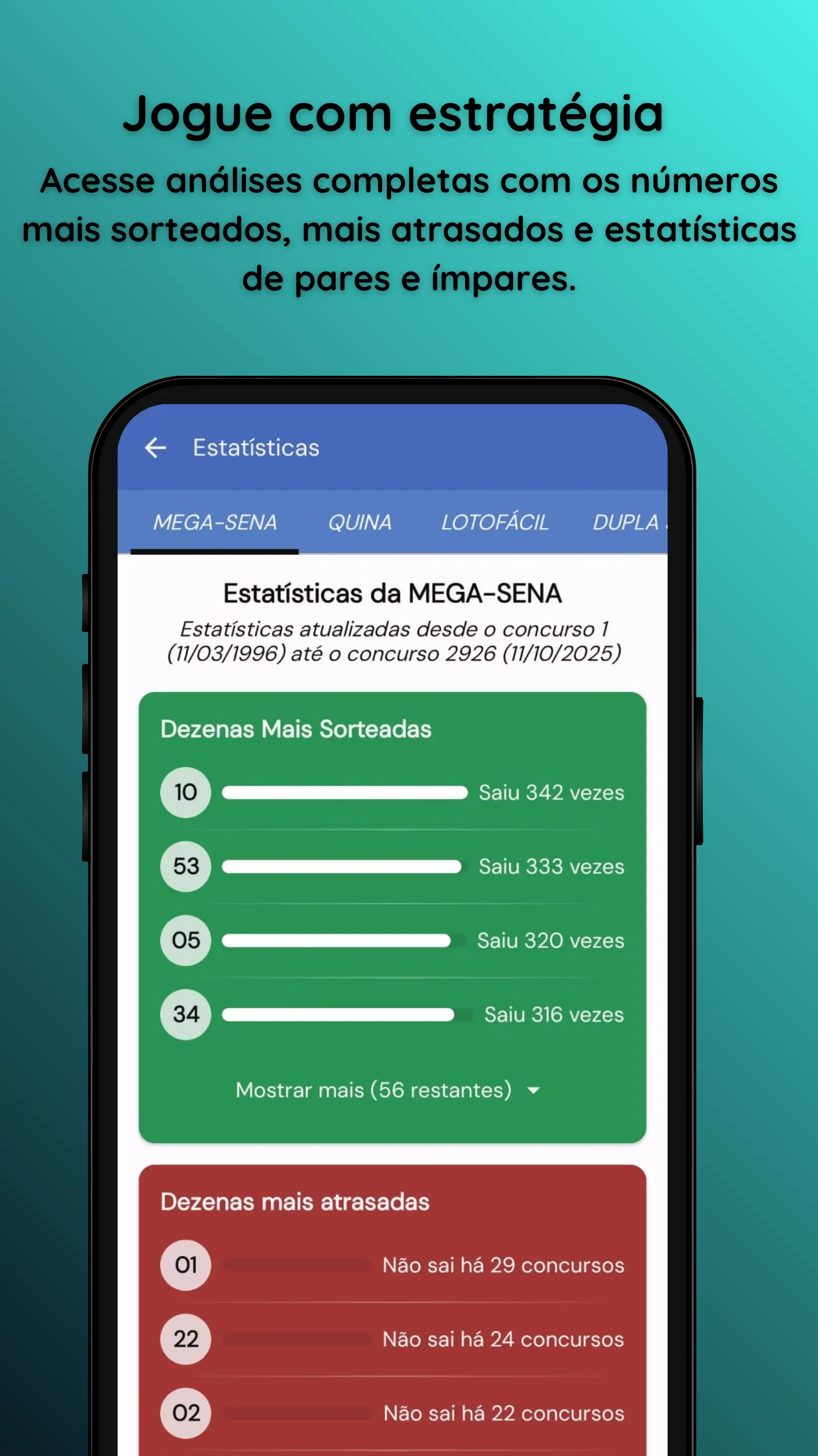 Notificações de sorteios — Zap Loterias